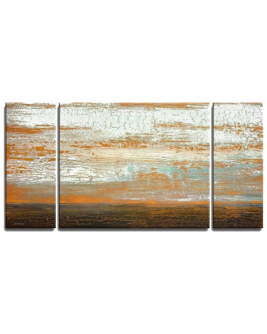 Desert Flats 3pc Wrapped Canvas Wall Art by Norman Wyatt