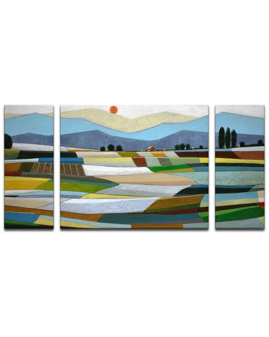 Fertile Acres 3 Piece Canvas Wall Art Set