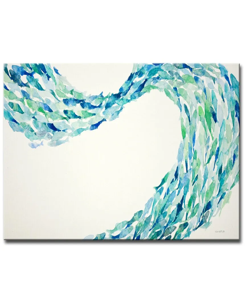 Flow Wrapped Canvas Wall Art by Norman Wyatt image