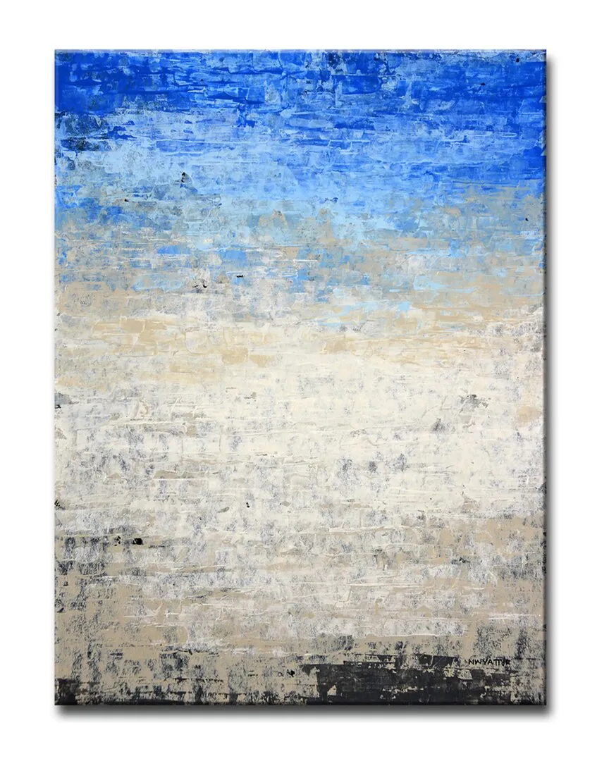 Footprints II Wrapped Canvas Wall Art by Norman Wyatt