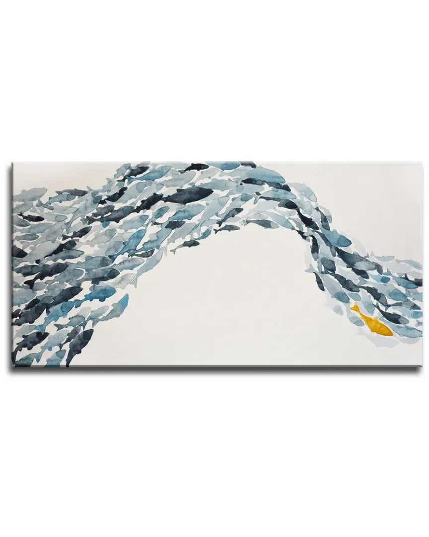 Goldfish Wrapped Canvas Coastal Wall Art by Norman Wyatt image