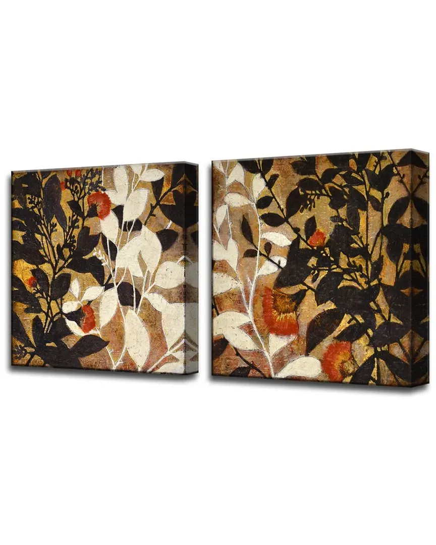 Growing Together I/II 2pc Wrapped Canvas Wall Art by Norman Wyatt