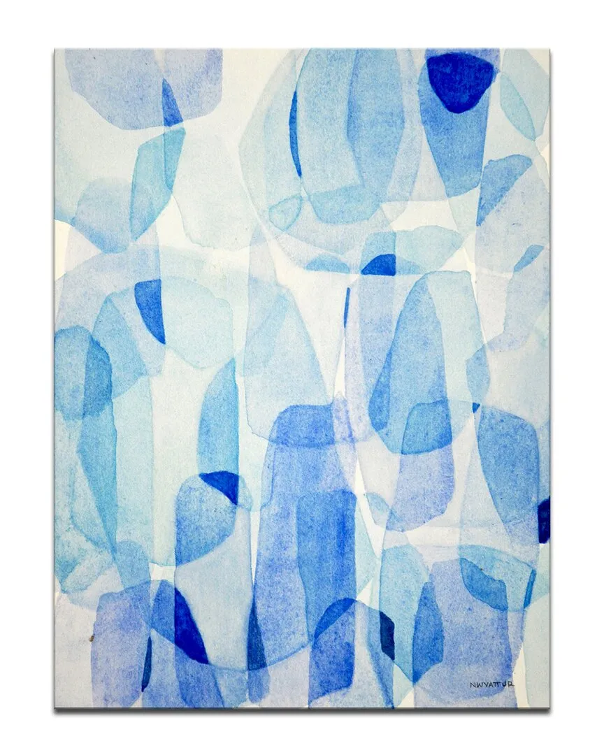 Heavy Rain Wrapped Canvas Wall Art by Norman Wyatt image