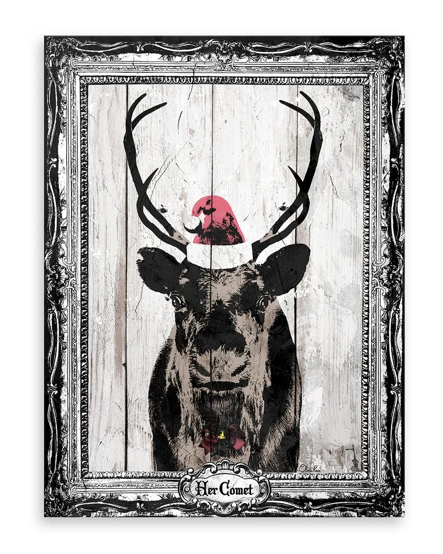 Her Comet Canvas Wall Art by Olivia Rose