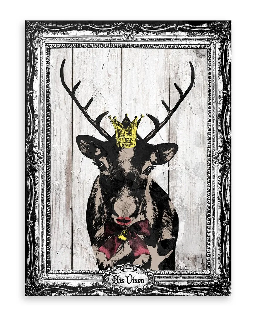 His Vixen Canvas Wall Art by Olivia Rose