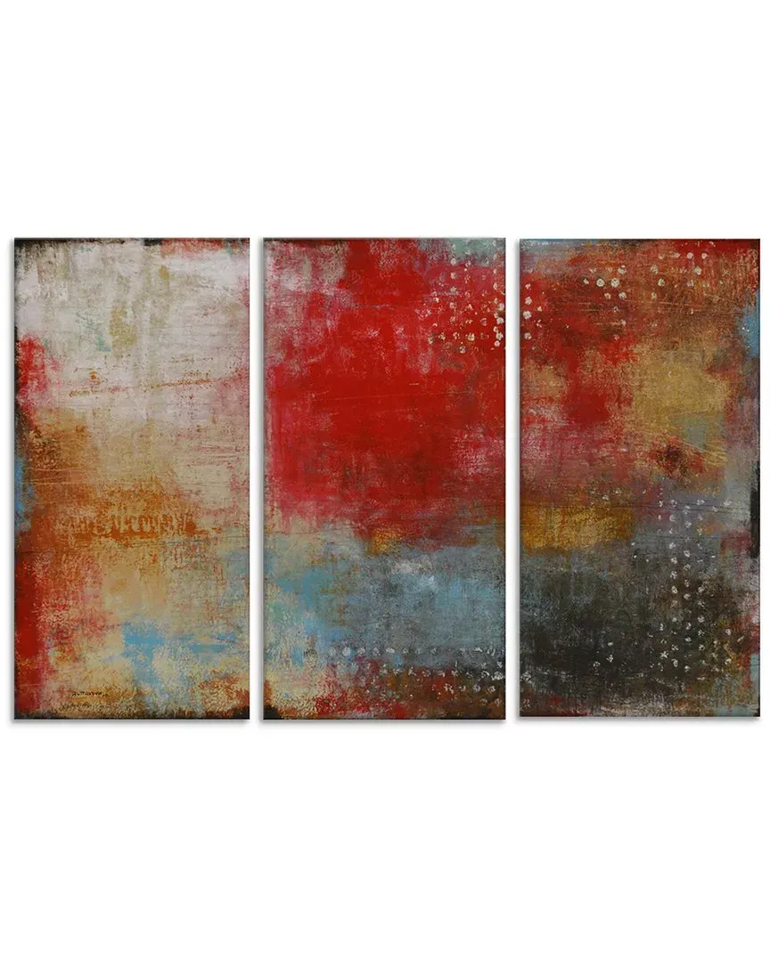 Impromptu 3pc Canvas Wall Art by Norman Wyatt