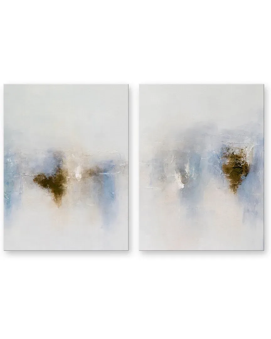 Light Glimpse I & II Canvas Art Set - Wrapped image