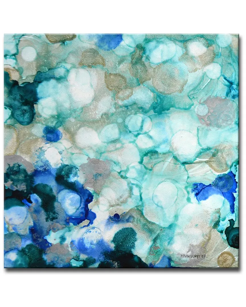 Mermaid Pearls I/II Wrapped Canvas Wall Art image