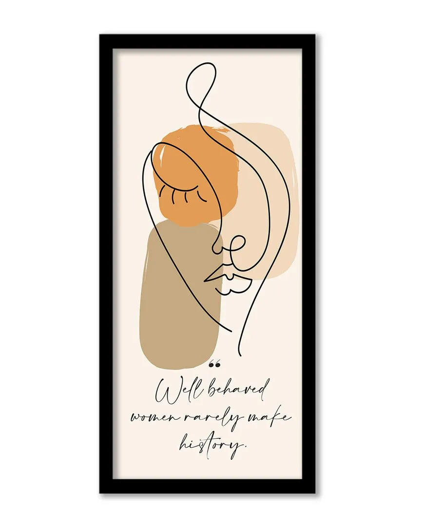 Mur Contour XII Framed Print Wall Art by ChiChi Decor - Pine