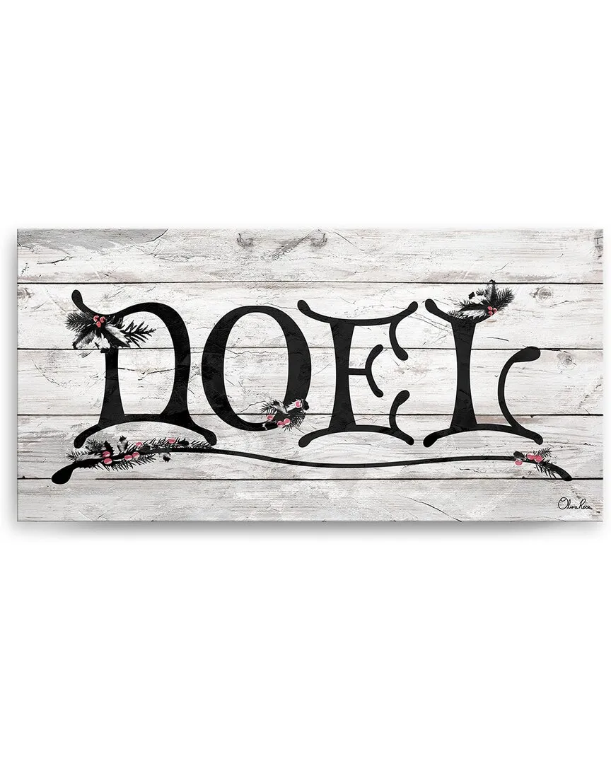 Noel Canvas Wall Art by Olivia Rose