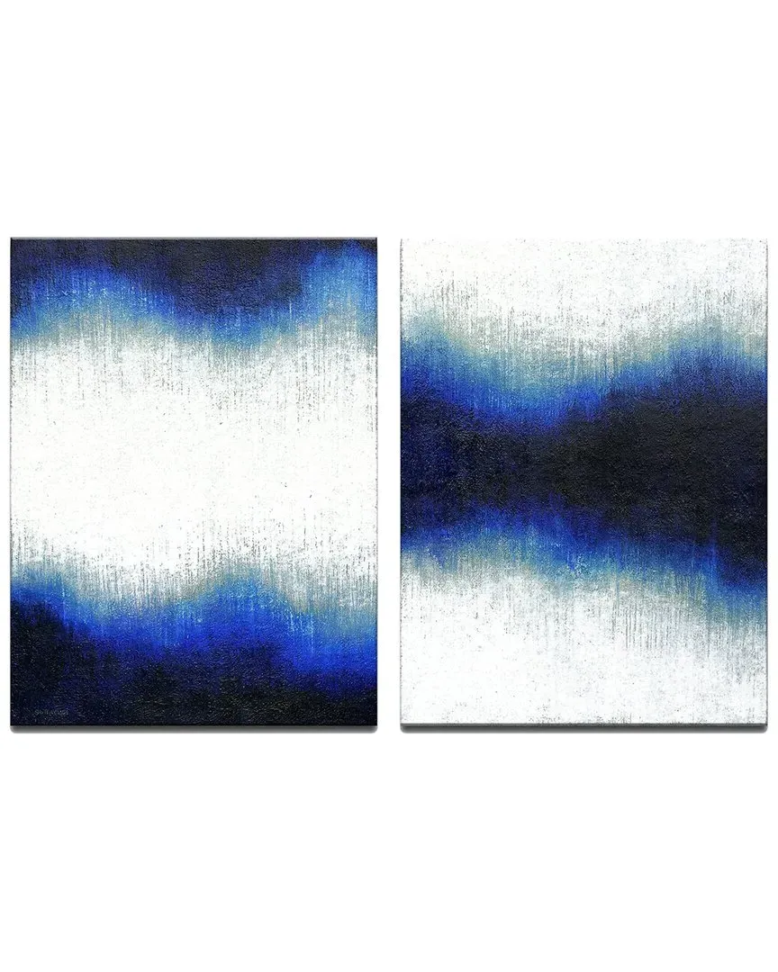 Norman Wyatt Currents and Tides Wrapped Canvas Wall Art