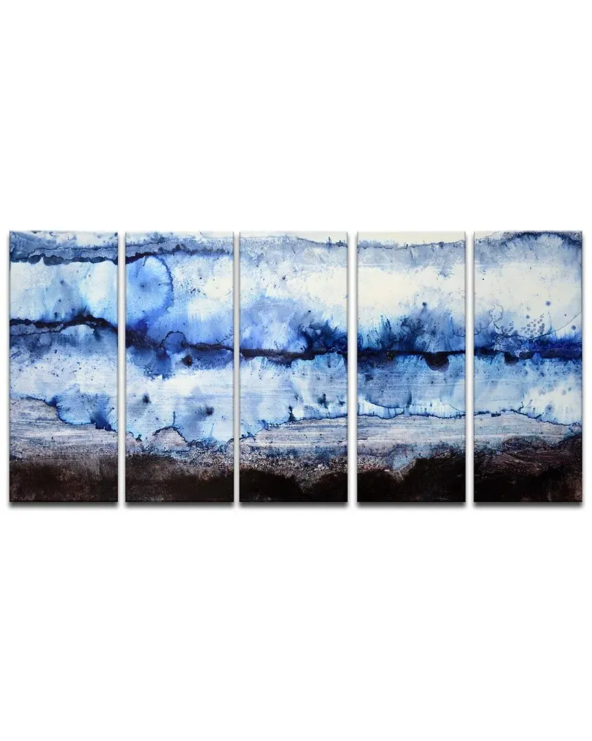 Norman Wyatt Glacier 5pc Canvas Wall Art
