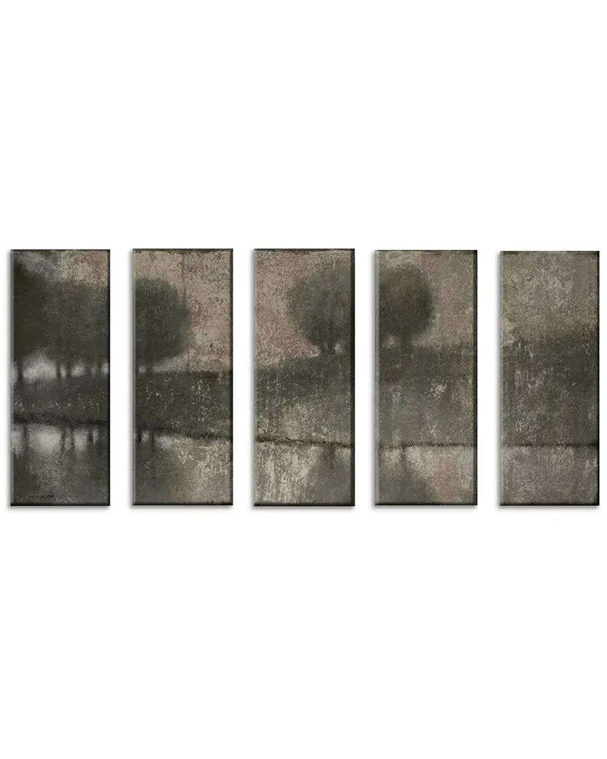 Norman Wyatt Granite Banks 5pc Canvas Wall Art