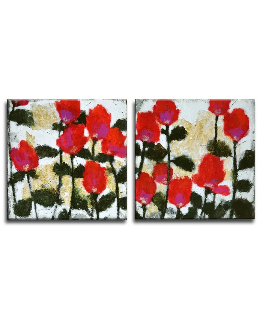 Norman Wyatt Heartbeats I/II 2pc Canvas Wall Art