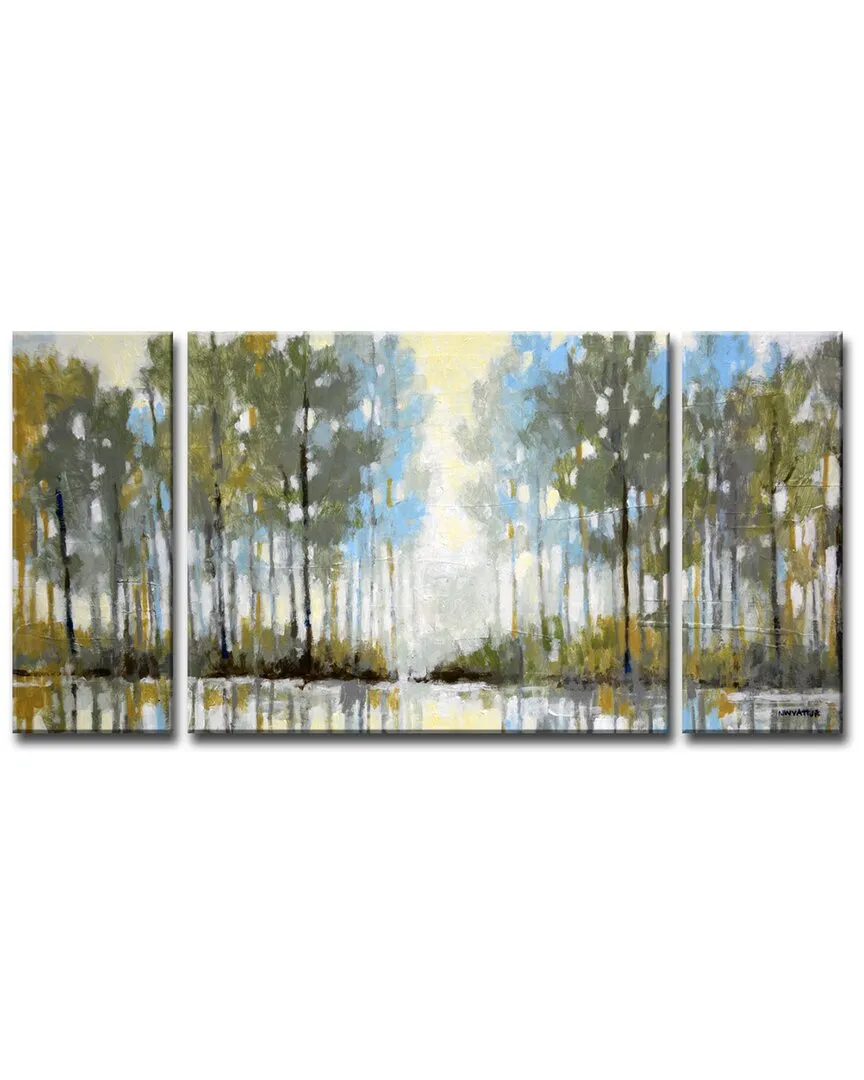 Norman Wyatt Lakeside View III Wrapped Canvas Wall Art