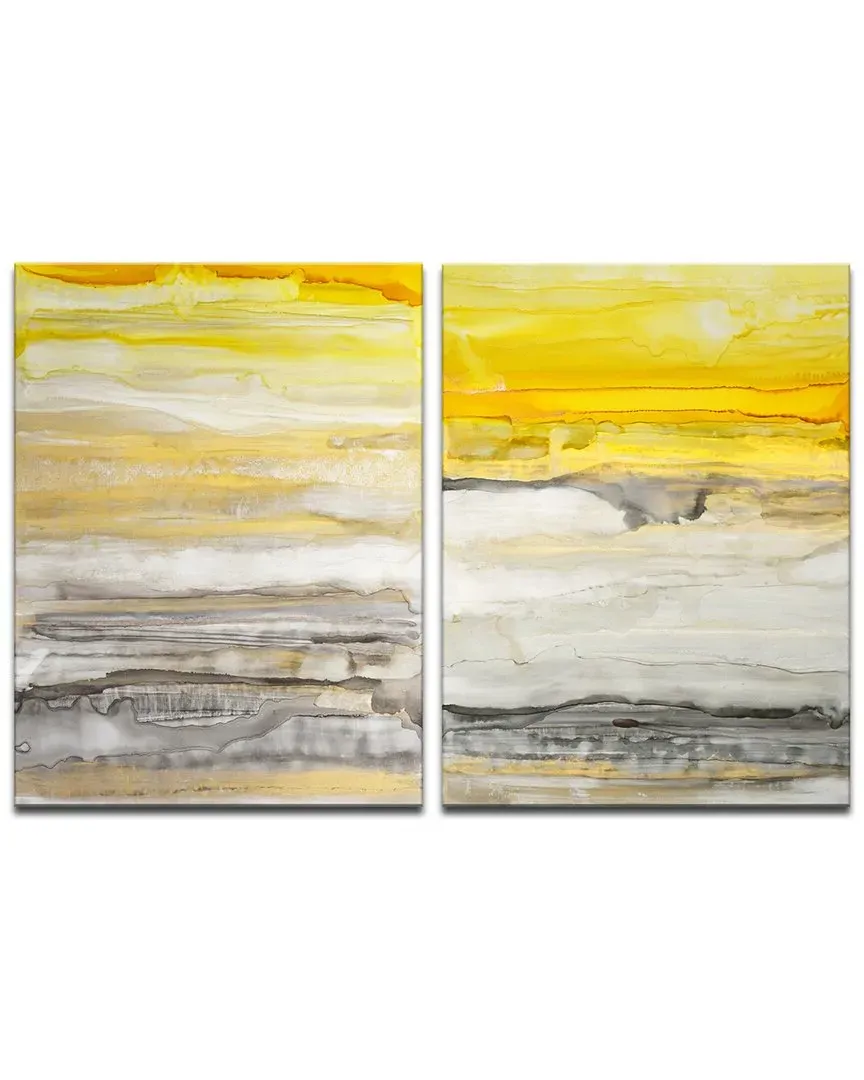 Norman Wyatt New Sunset I/II 2pc Canvas Wall Art