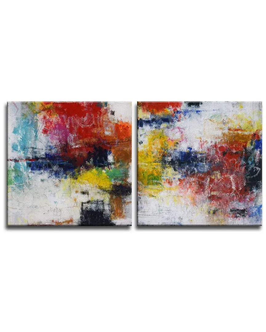 Norman Wyatt Rejuventated I/II 2pc Canvas Wall Art
