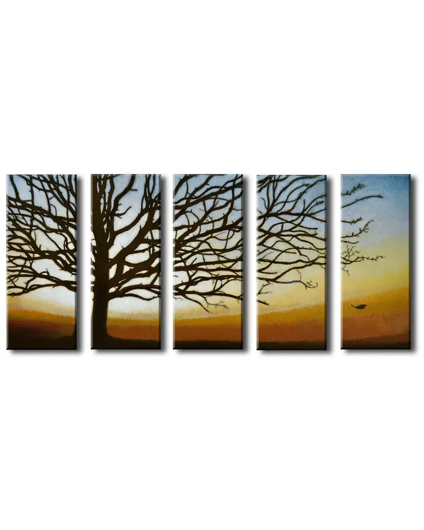 Norman Wyatt The Last Leaf 5pc Canvas Wall Art