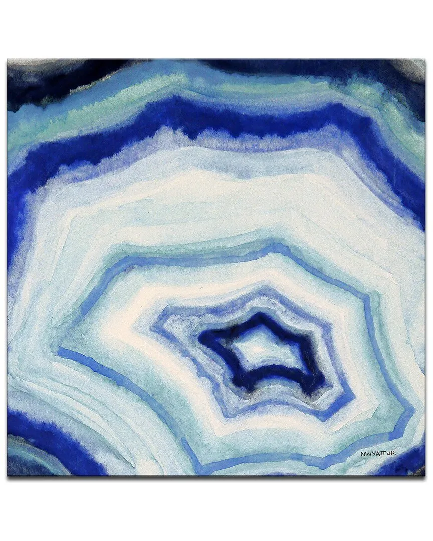 Ocean Geode II Wrapped Canvas Wall Art image