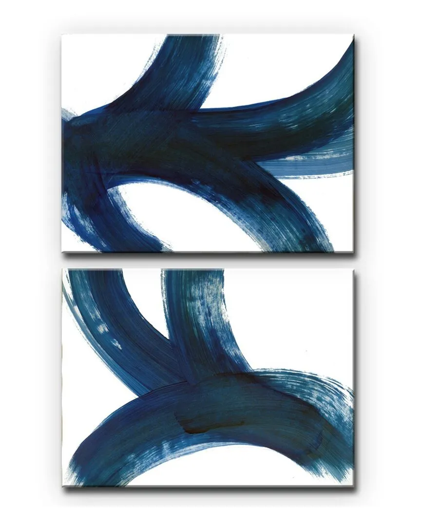 On the Move I/II Wrapped Canvas Art Set