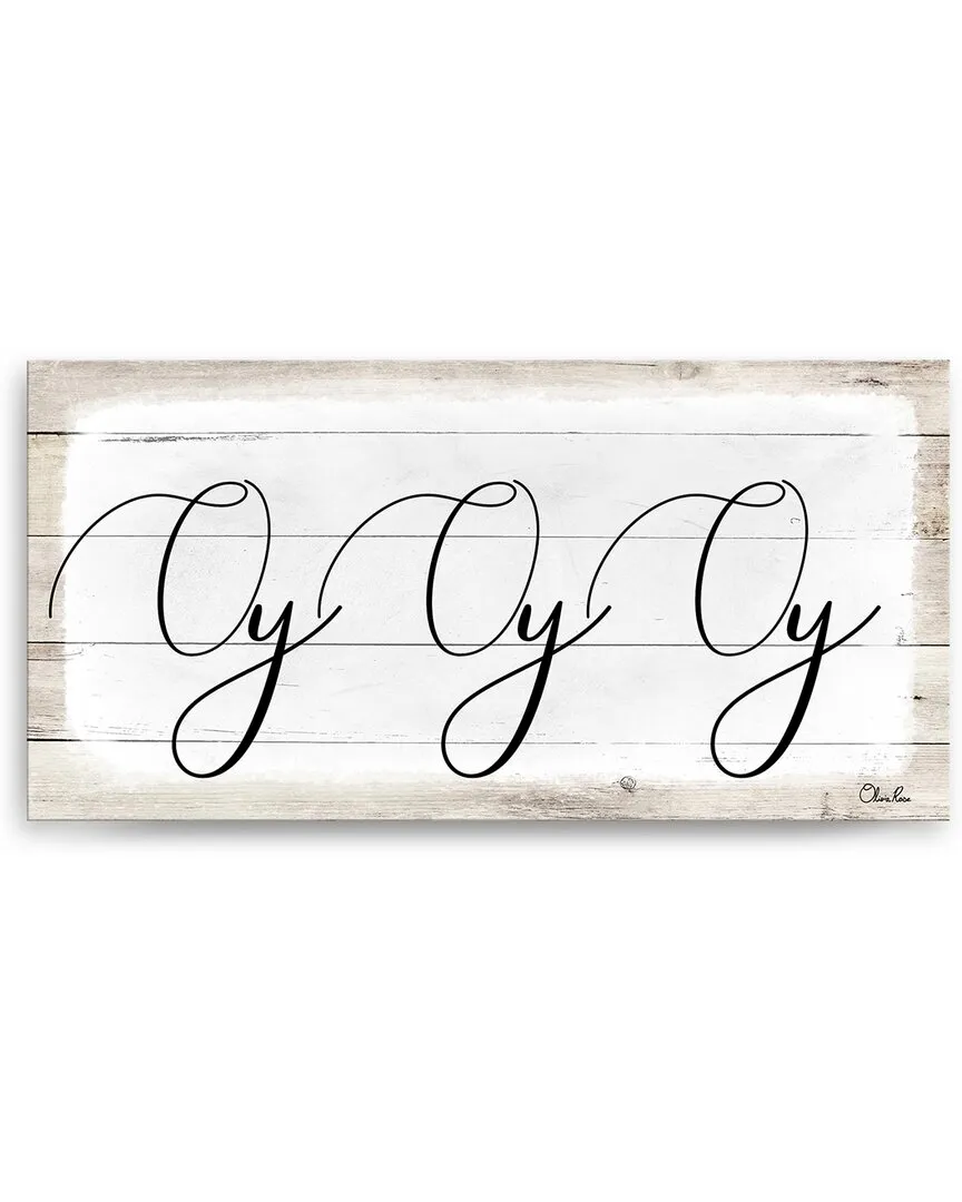 Oy Oy Oy II Canvas Wall Art by Olivia Rose
