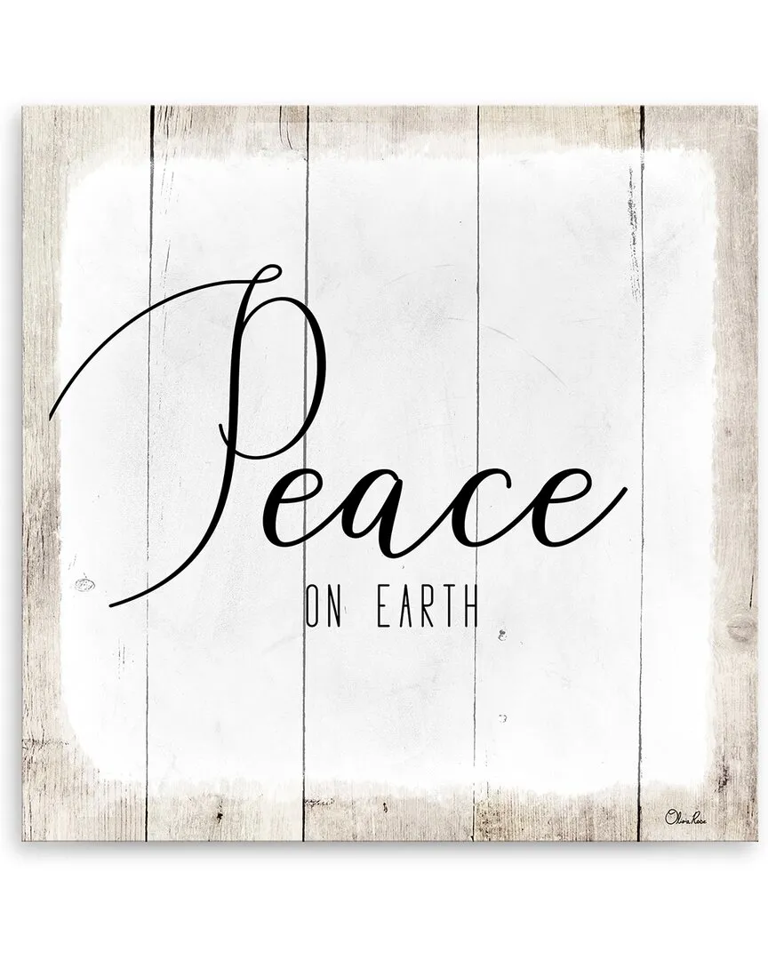Peace on Earth II Canvas Wall Art by Olivia Rose - 12x12 image