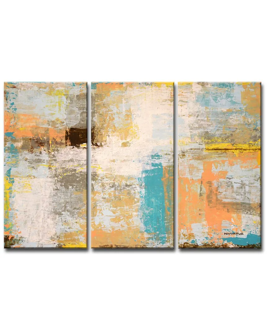 Promise Me 3pc Wrapped Canvas Wall Art by Norman Wyatt