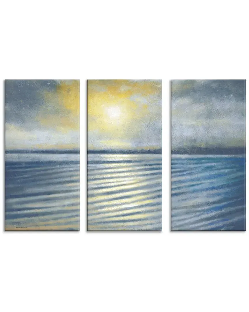 Ripples 3 Piece Canvas Wall Art Set