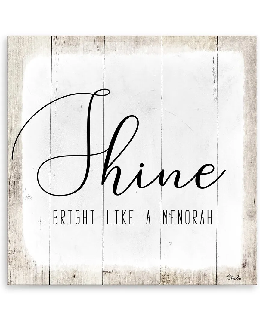 Shine Canvas Wall Art by Olivia Rose