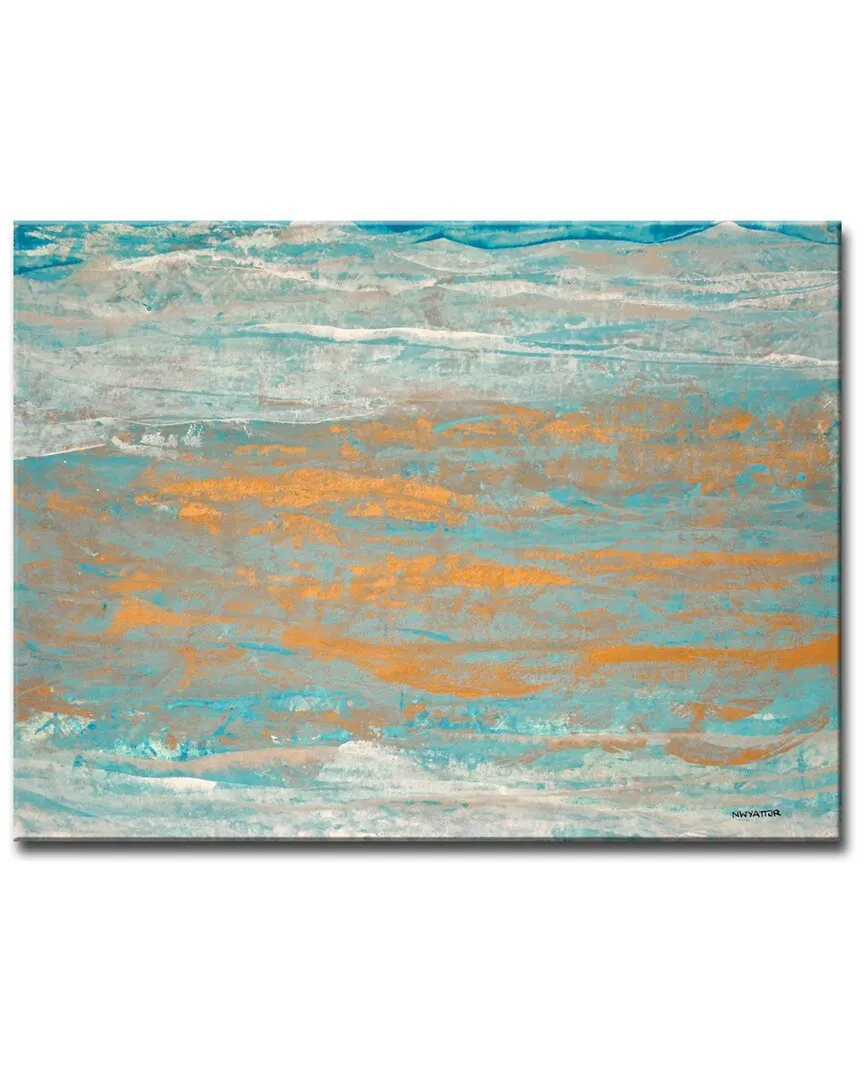 Sparkling Seas I Wrapped Canvas Wall Art by Norman Wyatt image