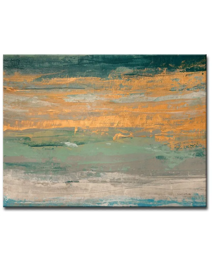 Sparkling Seas II Wrapped Canvas Wall Art by Norman Wyatt
