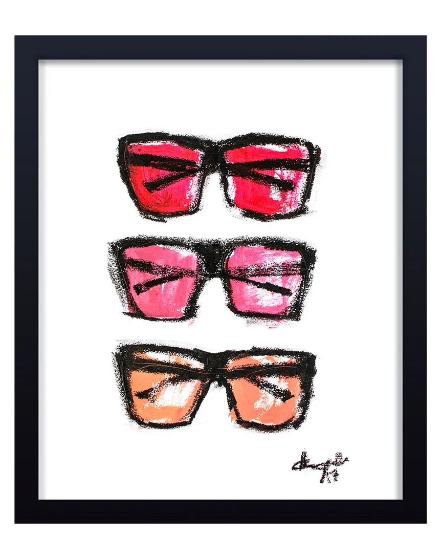 Sunnies Framed Print Wall Art - Black Pine
