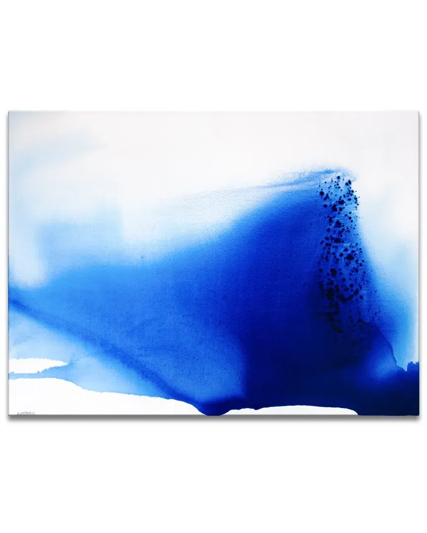 Theres Something About You Framed Canvas Wall Art - White image