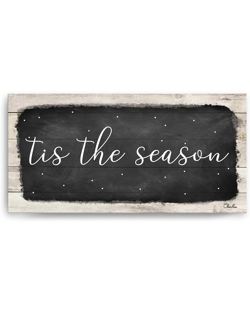 Tis the Season Canvas Wall Art by Olivia Rose