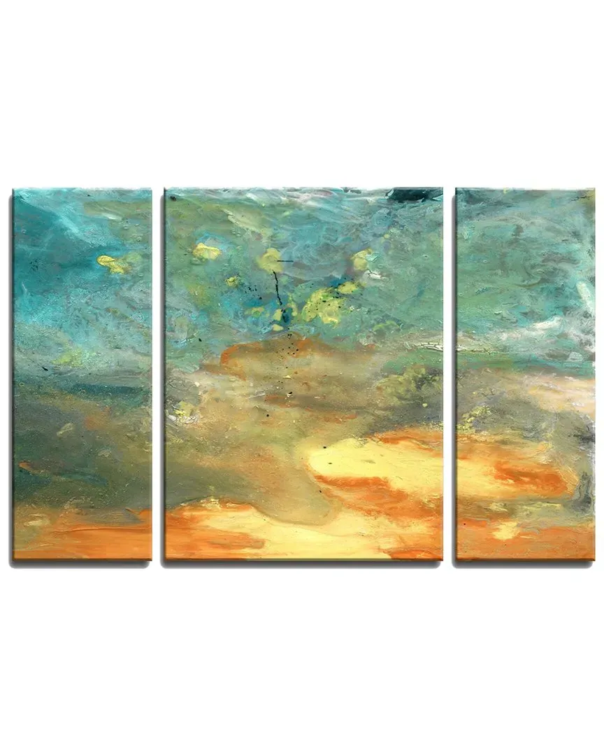 Tristan Scott Abstract Landscape 3pc Canvas Wall Art