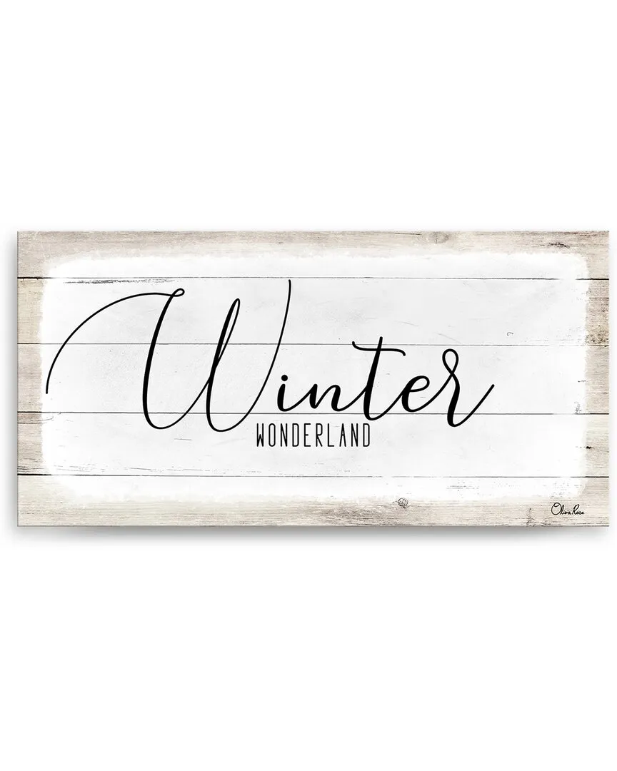 Winter Wonderland Canvas Wall Art by Olivia Rose