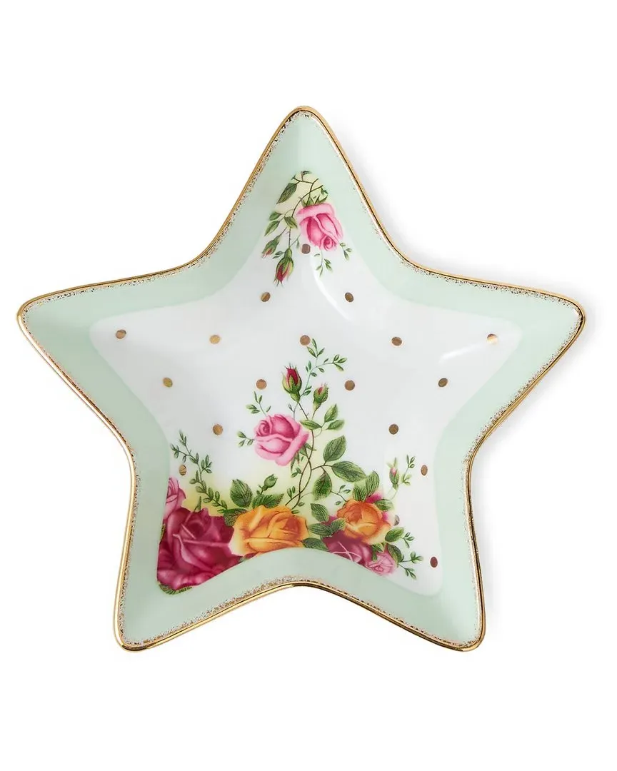 Old Country Roses Christmas Star Bowl - Multicolor image