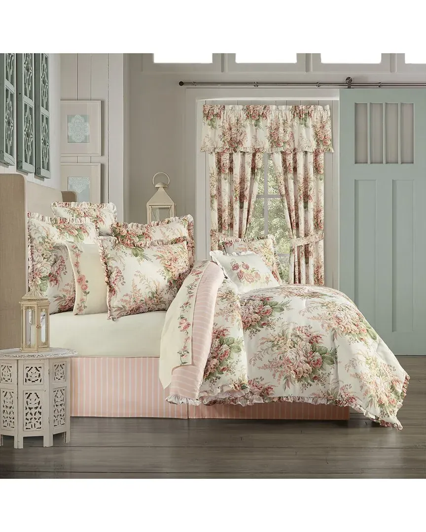 Estelle Comforter Set - Coral, Polyester image
