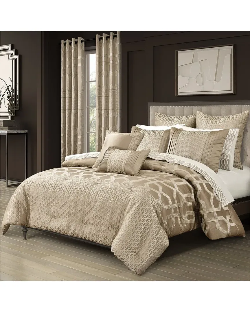 Olympus Comforter Set - Sand, Polyester image