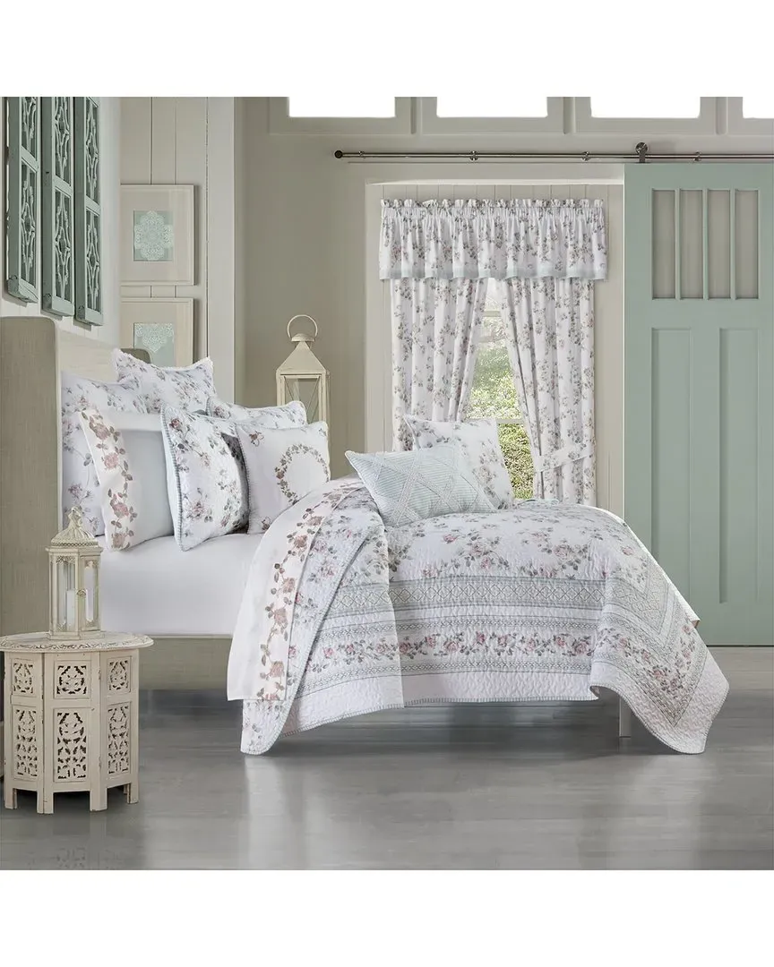 Rialto Quilt Set - Sage, Polyester image