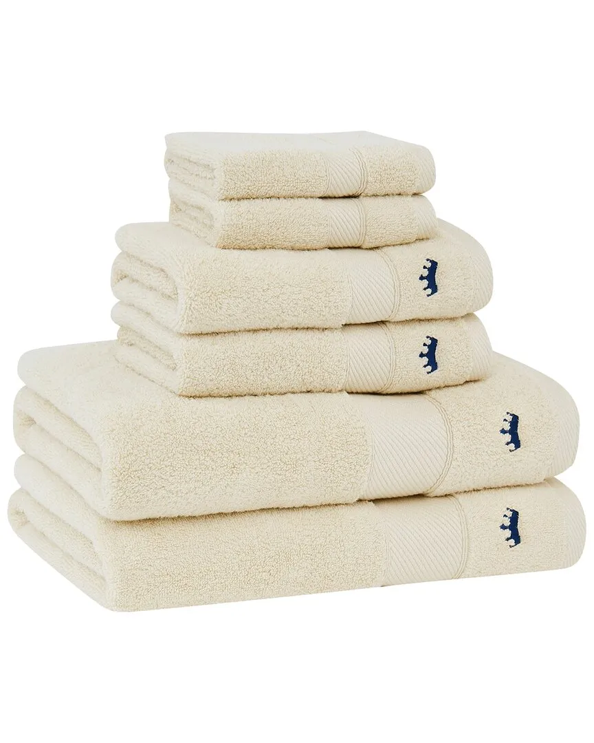 6-Piece Towel Set - Beige, Cotton image