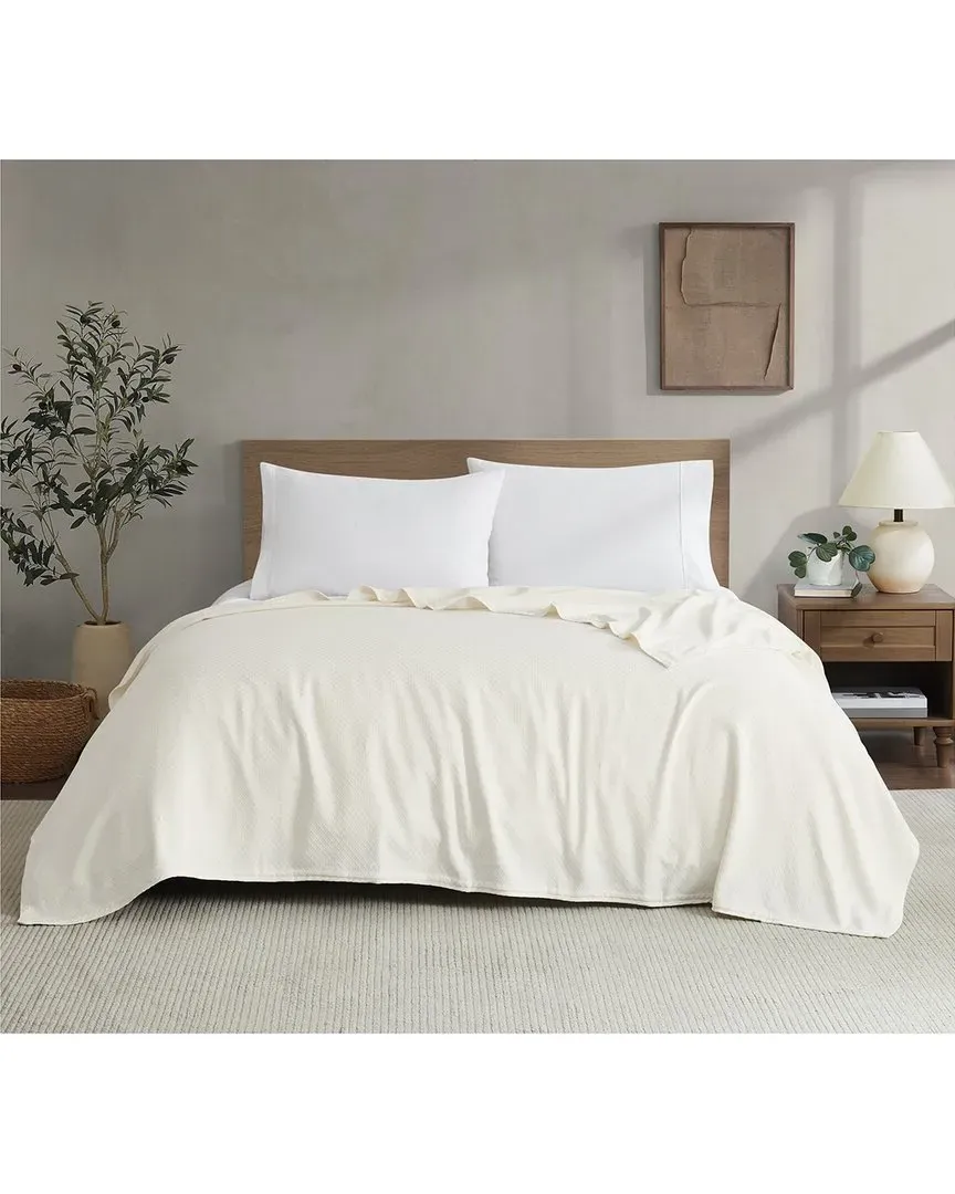 Dream Cotton Blanket - Ivory, Cotton