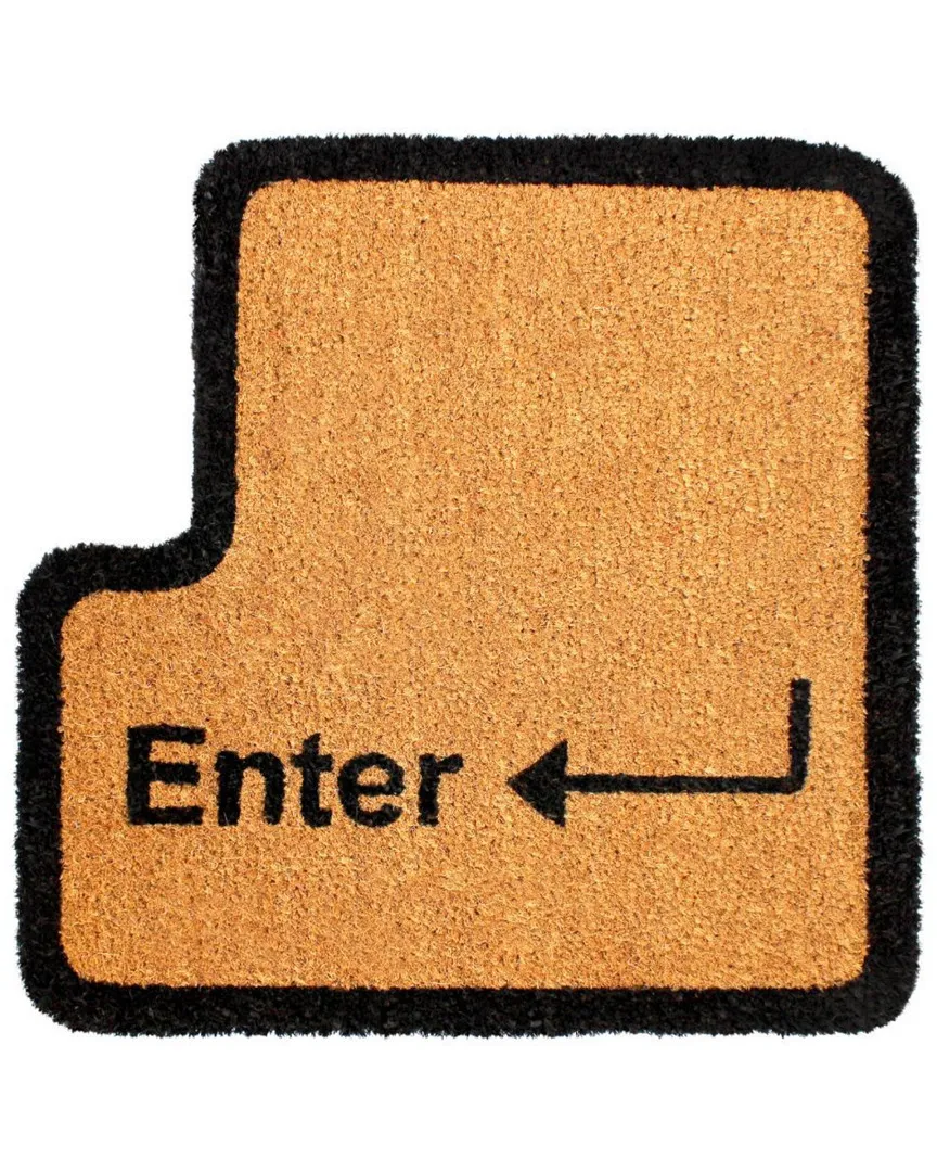 Enter Doormat - Natural, Coir image