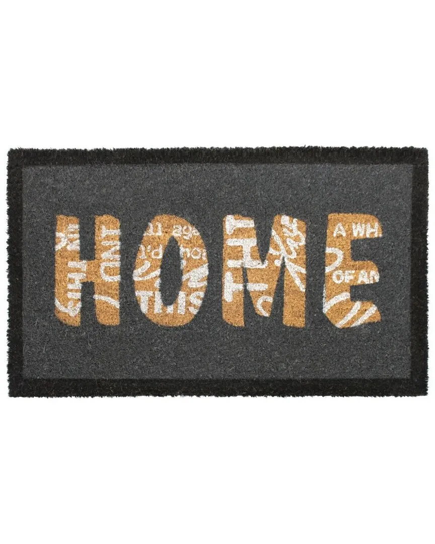 Scripty Doormat - Gray, Coir image