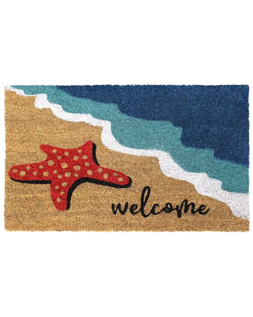 Starfish Doormat - Natural, Coir