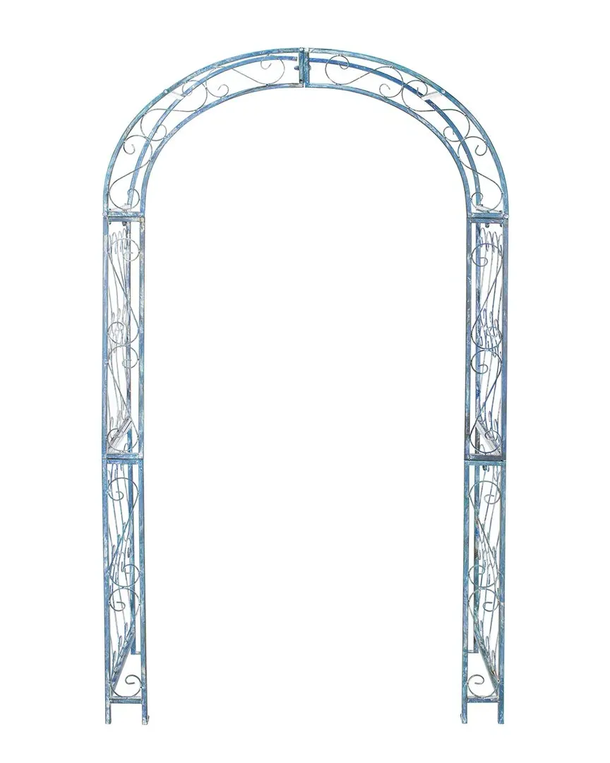 84in Pagan Arch - Antique Blue, Metal image