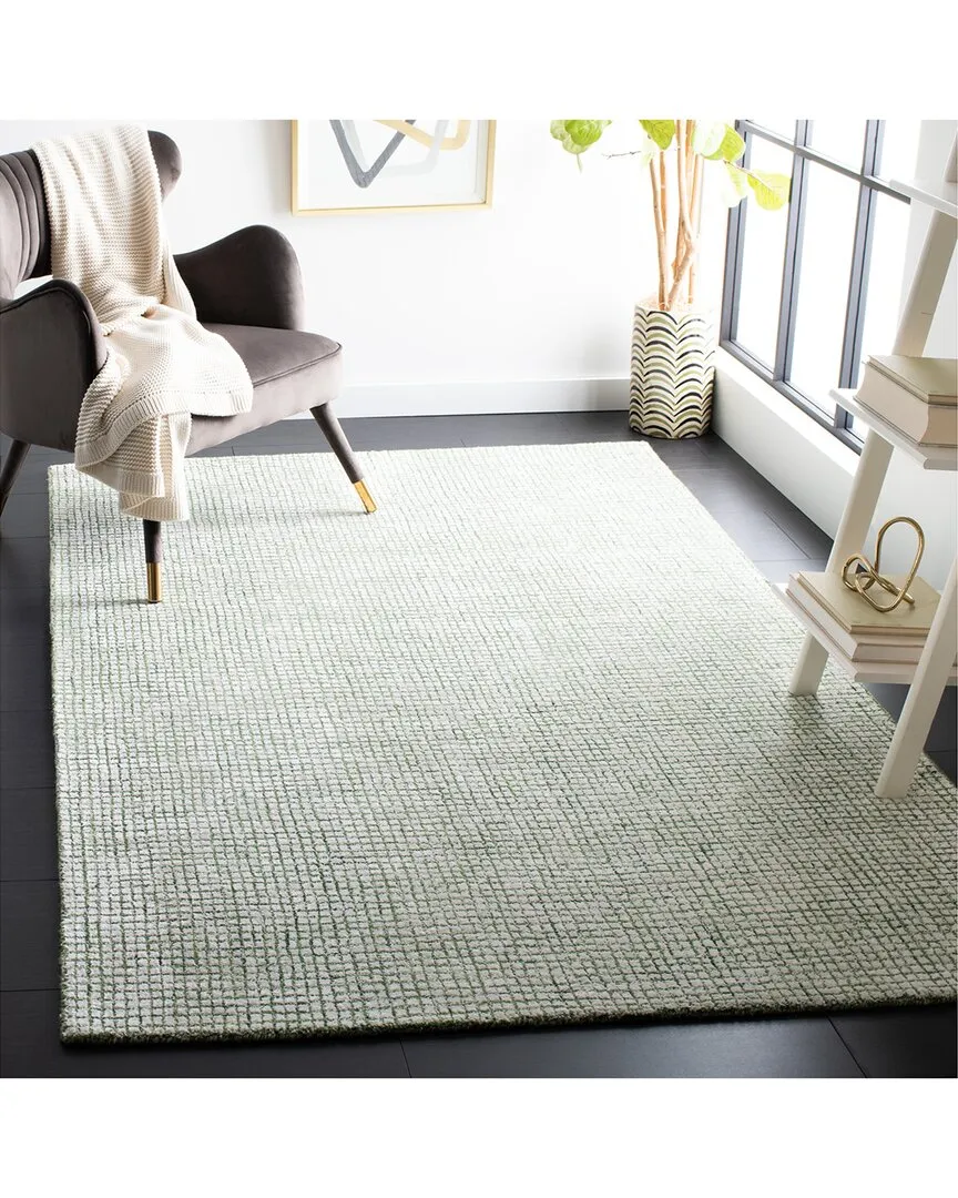 Abstract Dyna Hand-Tufted Rug - Ivory, Viscose