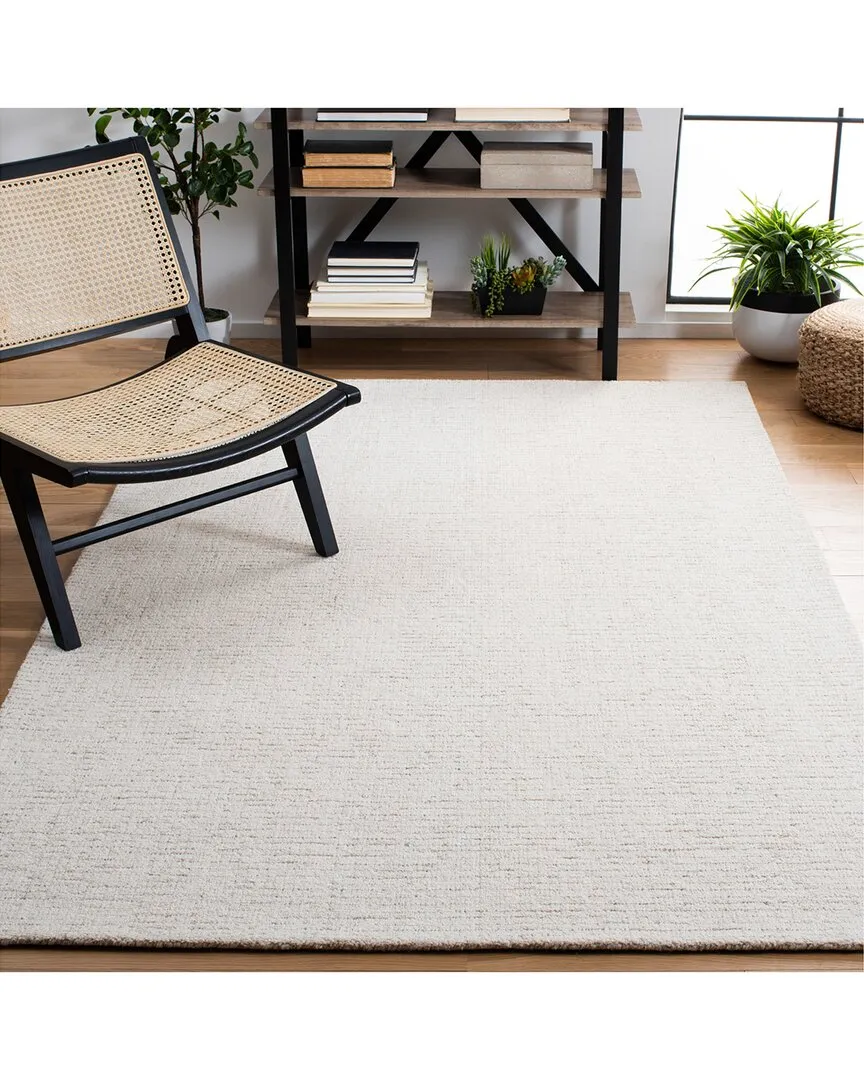 Abstract Farla Hand-Tufted Rug - Beige, Wool