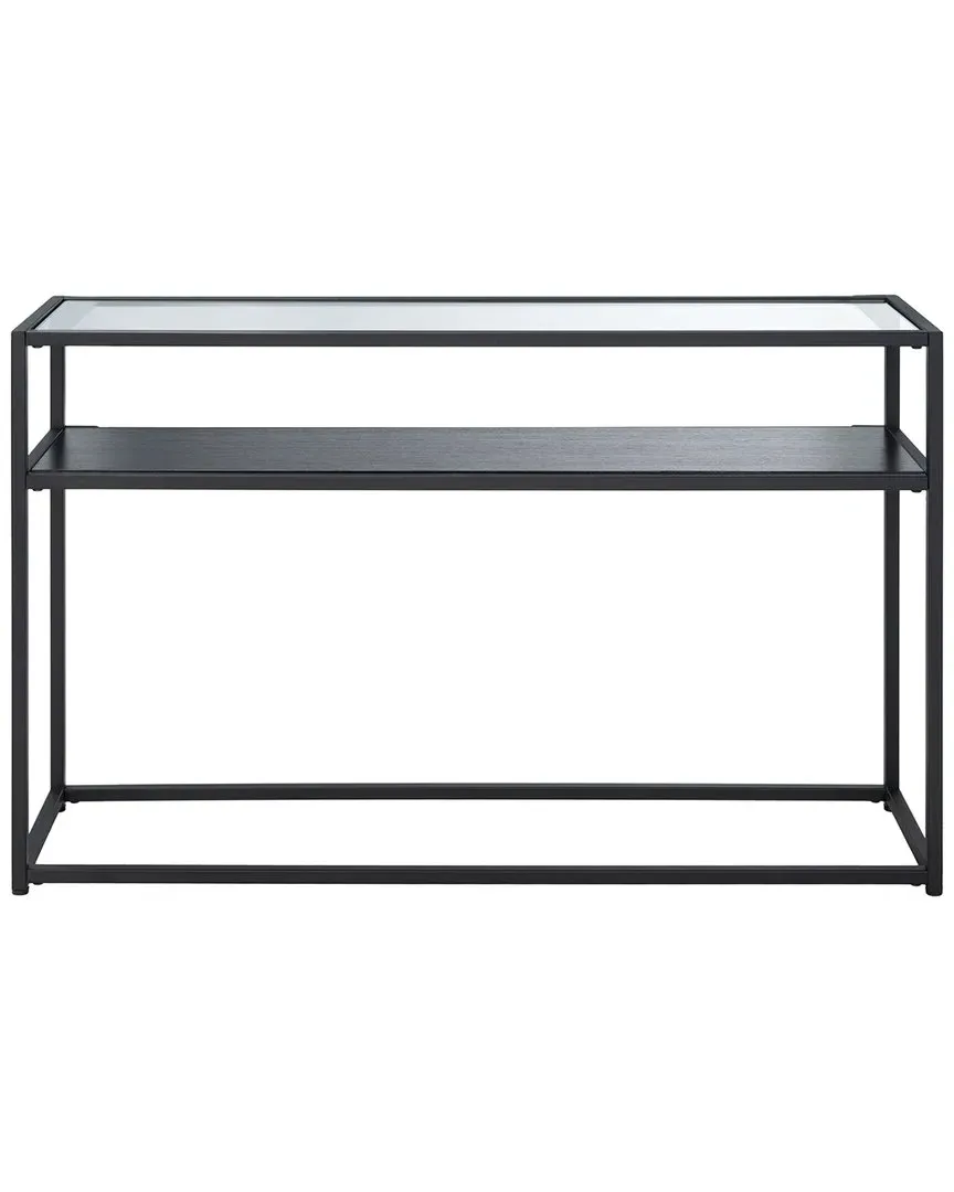 Ackley Console Table - Black, Steel image