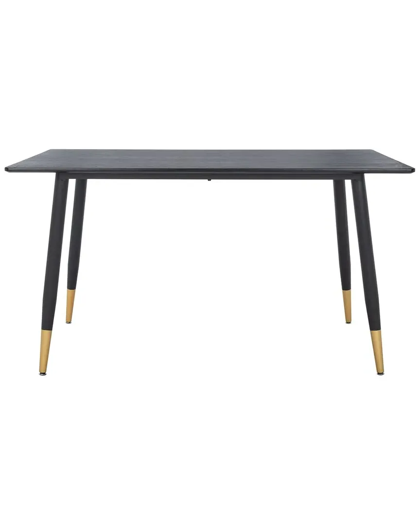 Acre Dining Table - Black, Metal image